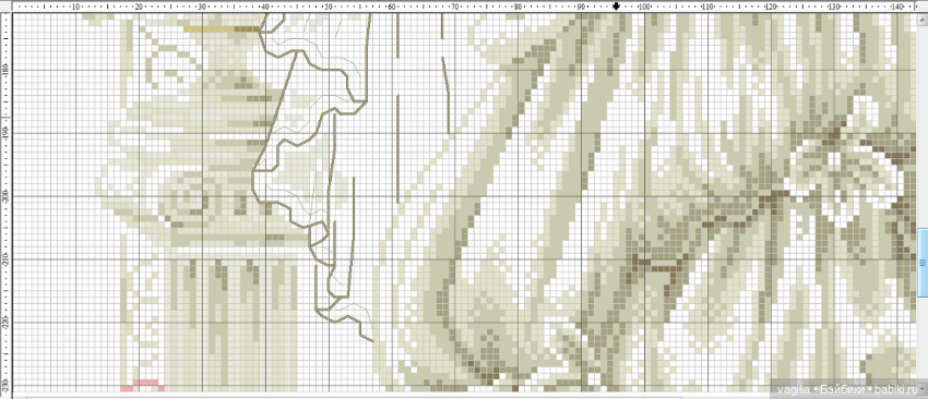 И ещё девушки и дамы — Схемы вышивки крестом: фото узоров (фото 5)