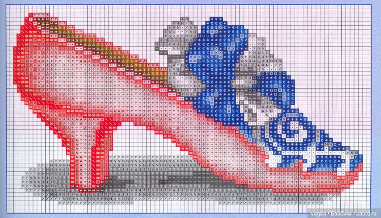 И ещё девушки и дамы — Схемы вышивки крестом: фото узоров