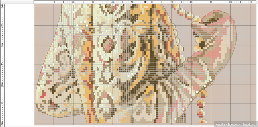 И ещё девушки и дамы — Схемы вышивки крестом: фото узоров