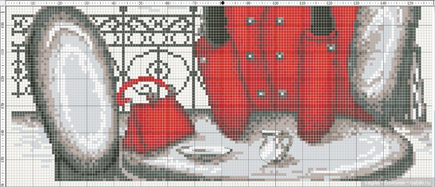 И ещё девушки и дамы — Схемы вышивки крестом: фото узоров