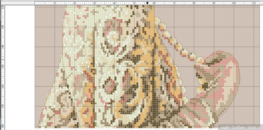 И ещё девушки и дамы — Схемы вышивки крестом: фото узоров
