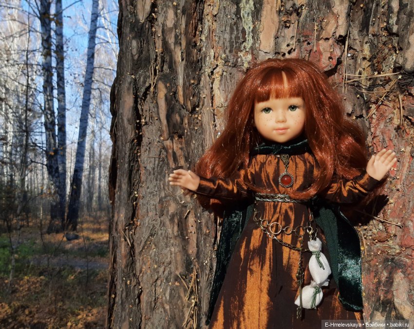 Моя кукольная нечисть. № 2 Лесная ведьма и Черная ведьма (фото 10)