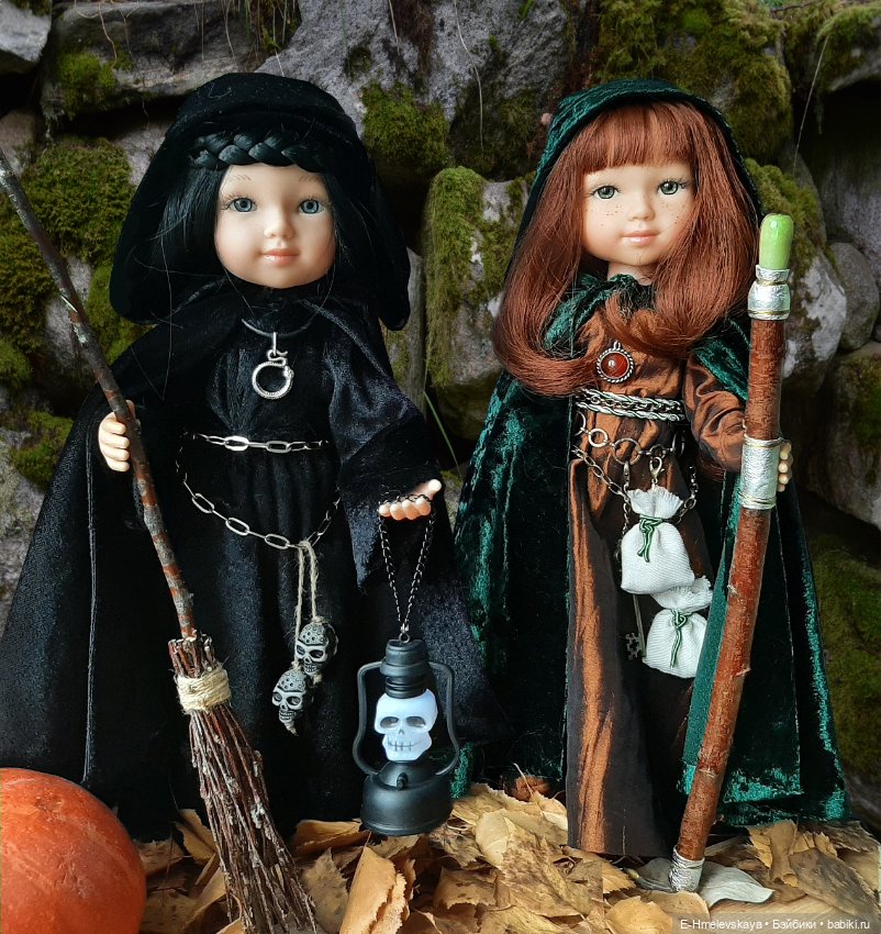 Моя кукольная нечисть. № 2 Лесная ведьма и Черная ведьма