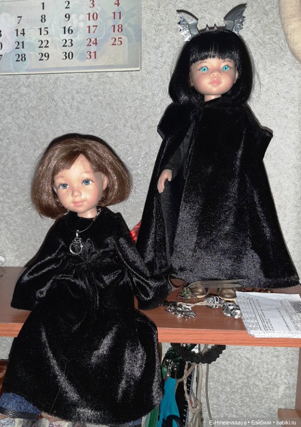 Моя кукольная нечисть. № 2 Лесная ведьма и Черная ведьма