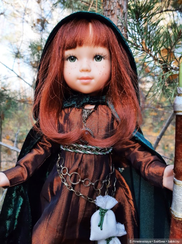 Моя кукольная нечисть. № 2 Лесная ведьма и Черная ведьма (фото 9)