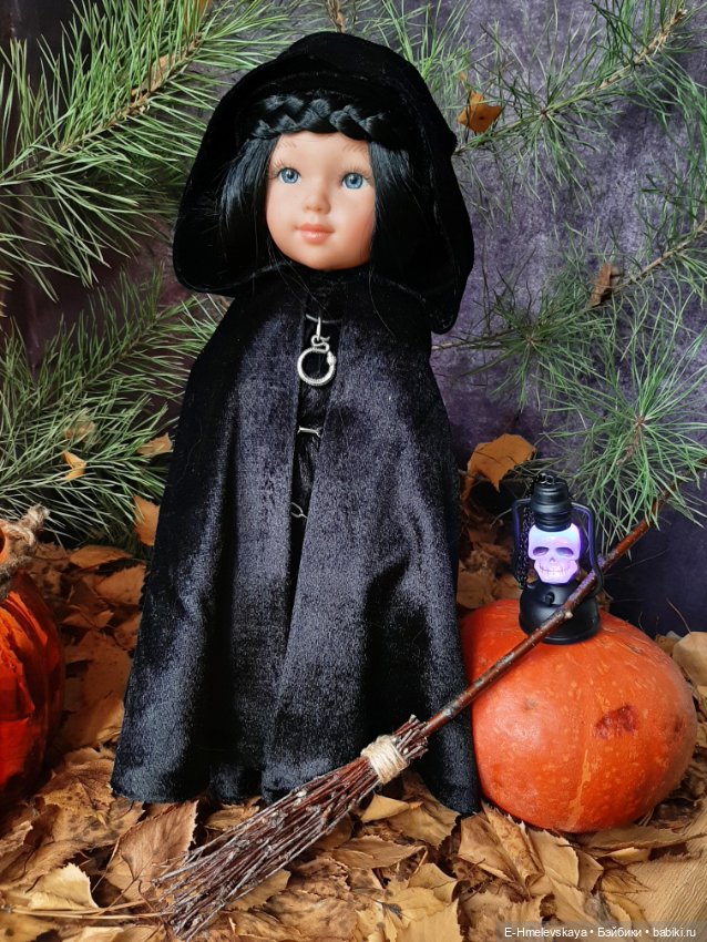 Моя кукольная нечисть. № 2 Лесная ведьма и Черная ведьма (фото 5)