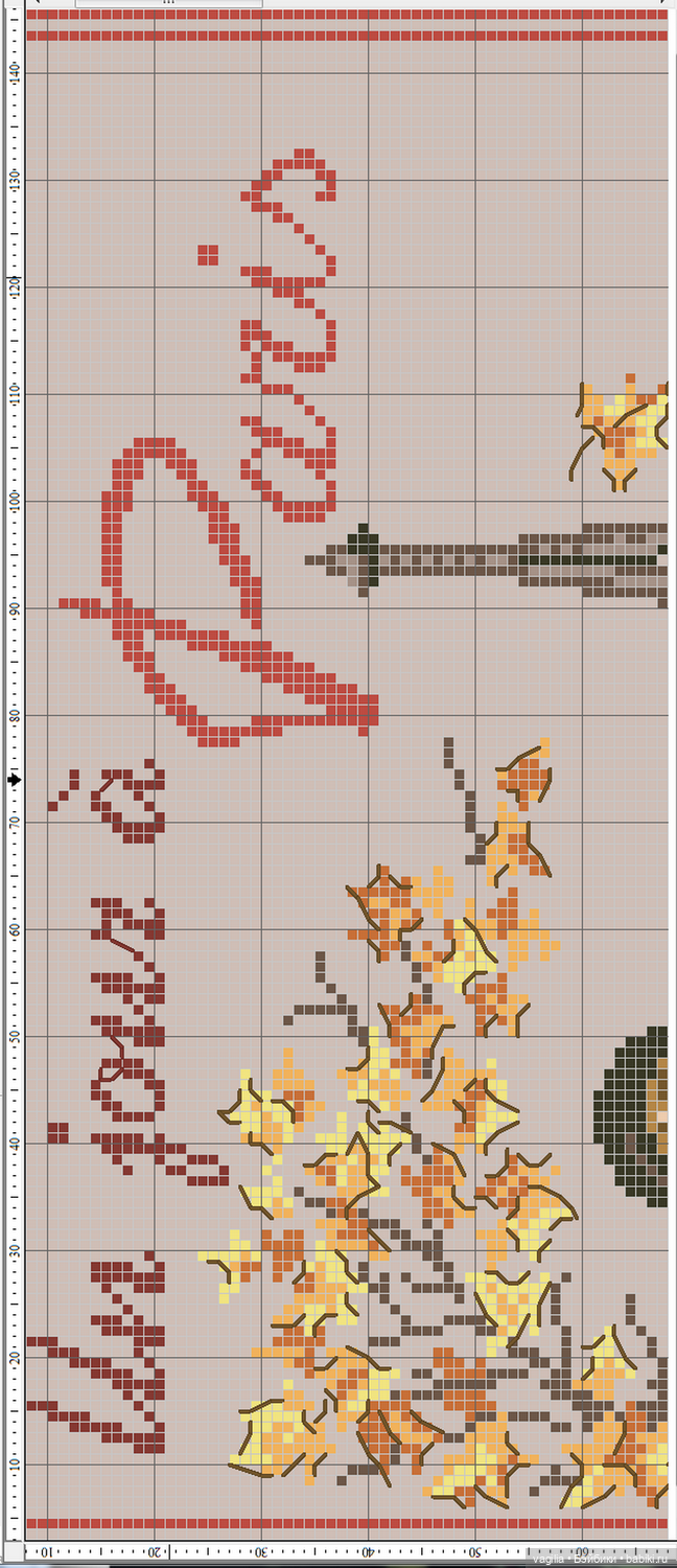 Парижанки и не только — Схемы вышивки крестом: фото узоров