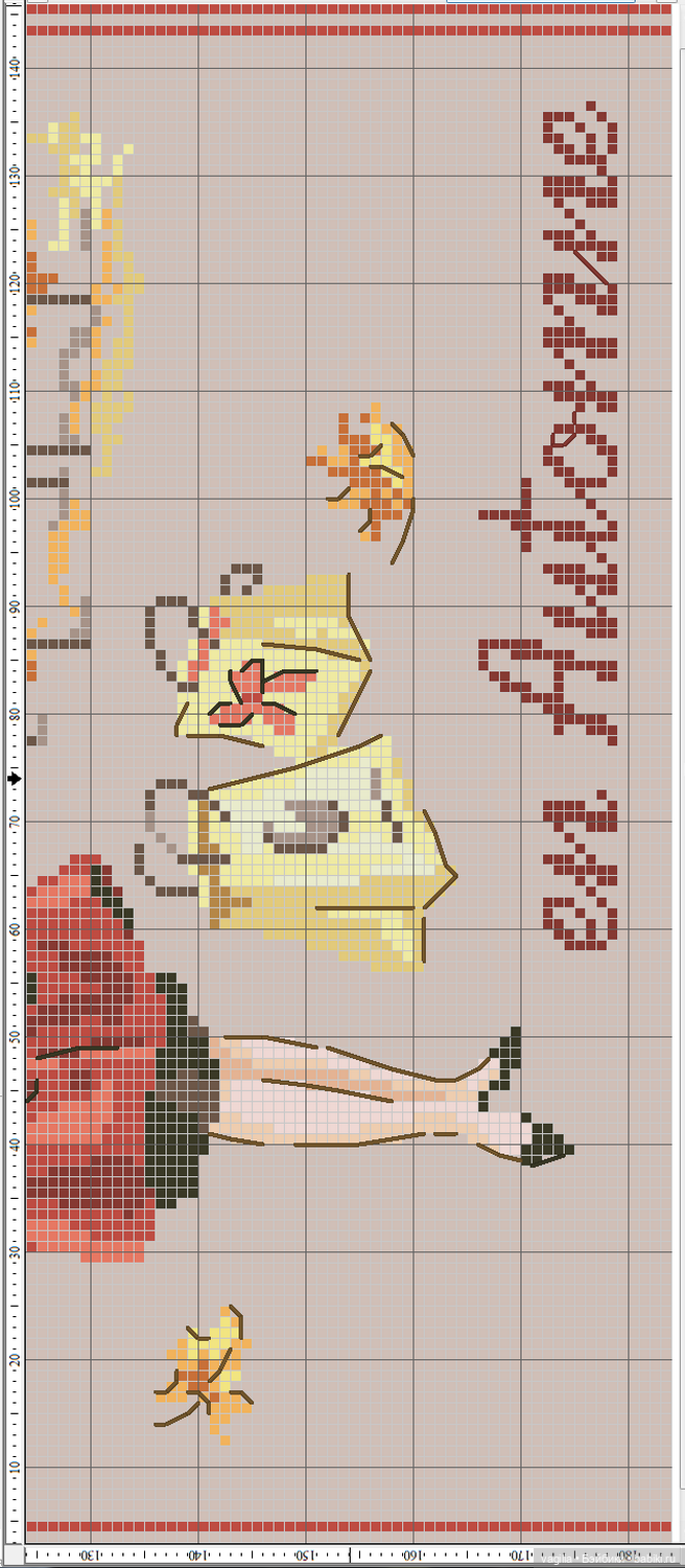 Парижанки и не только — Схемы вышивки крестом: фото узоров