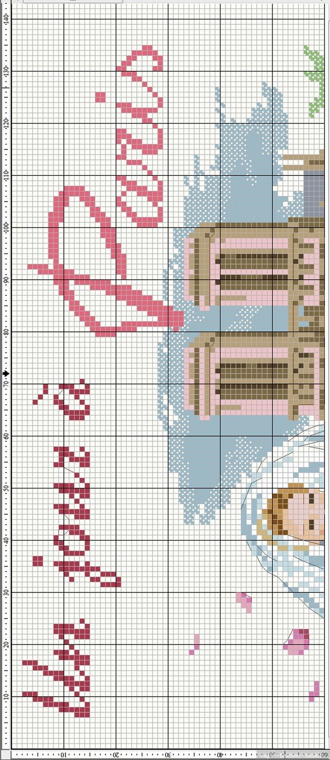 Парижанки и не только — Схемы вышивки крестом: фото узоров (фото 2)