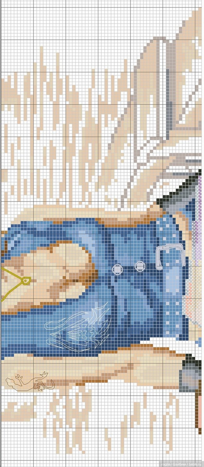 Парижанки и не только — Схемы вышивки крестом: фото узоров