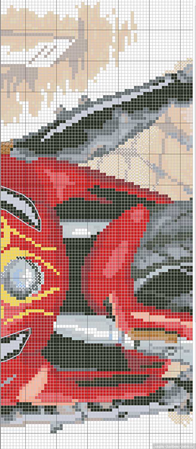 Парижанки и не только — Схемы вышивки крестом: фото узоров