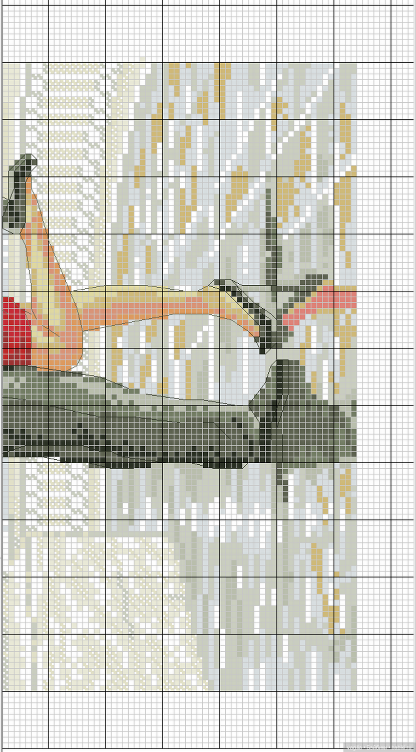 Парижанки и не только — Схемы вышивки крестом: фото узоров