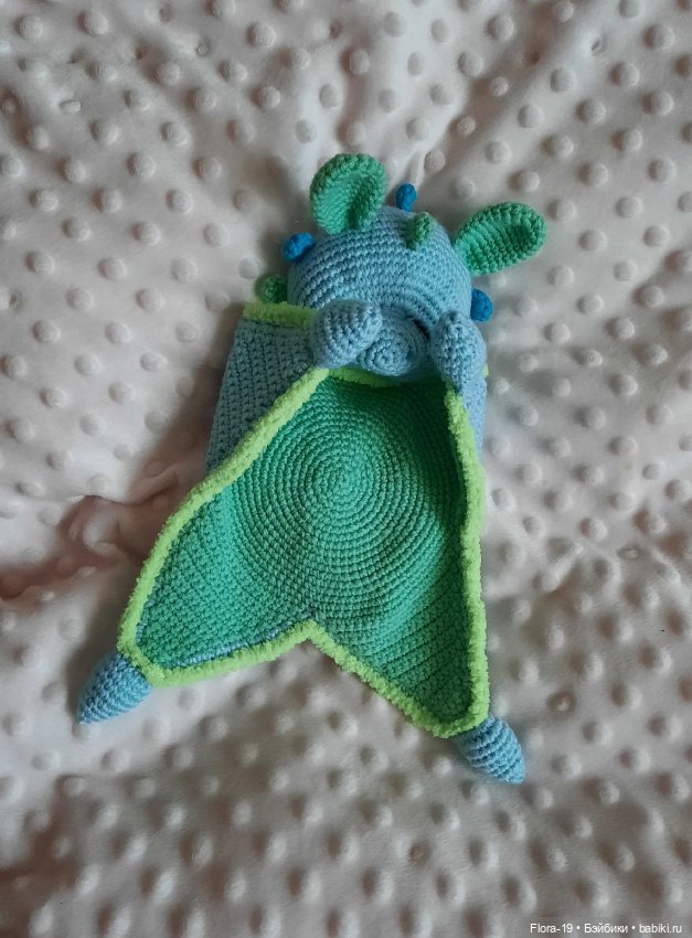 Комфортер Дракоша — Вязаные игрушки и амигуруми: крючком (фото 4)