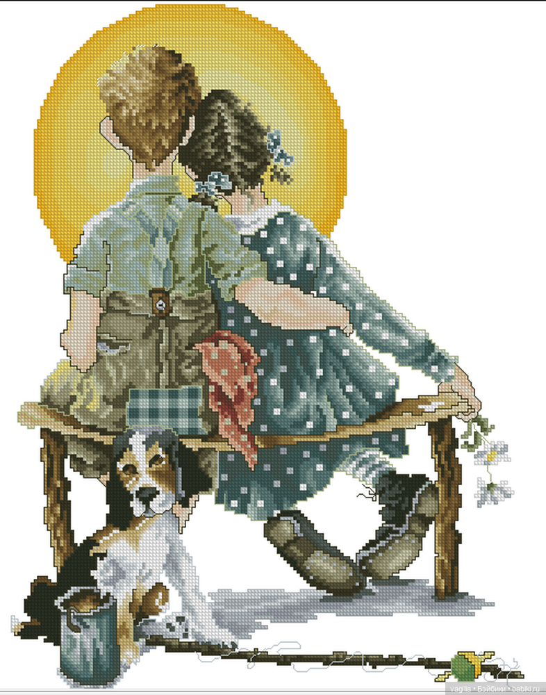 Не много деток крестиком — Интересное и необычное: фотоподборки