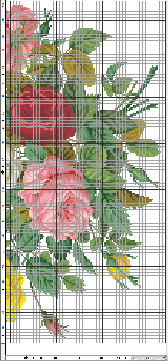 Цветы во всей красе — Схемы вышивки крестом: фото узоров (фото 3)