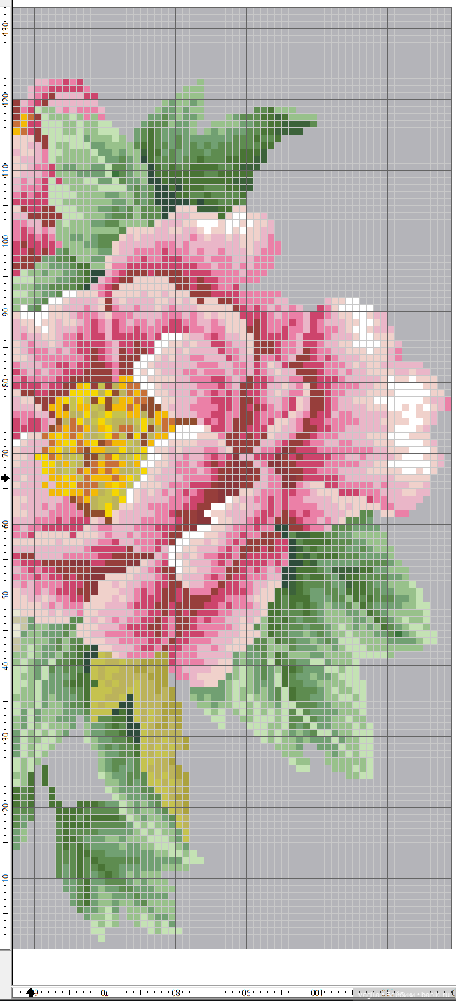 Цветы во всей красе — Схемы вышивки крестом: фото узоров