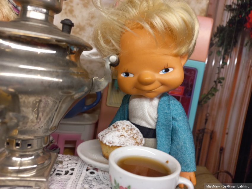 "Веселые картинки". Чай с кексиками (фото 4)