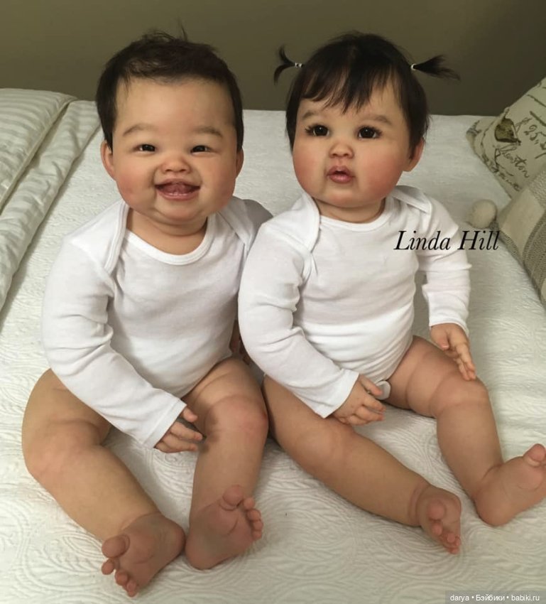 Min-Min и Lin-Lin скульптора Ping Lau, автор прототипа Linda Hill (фото 10)