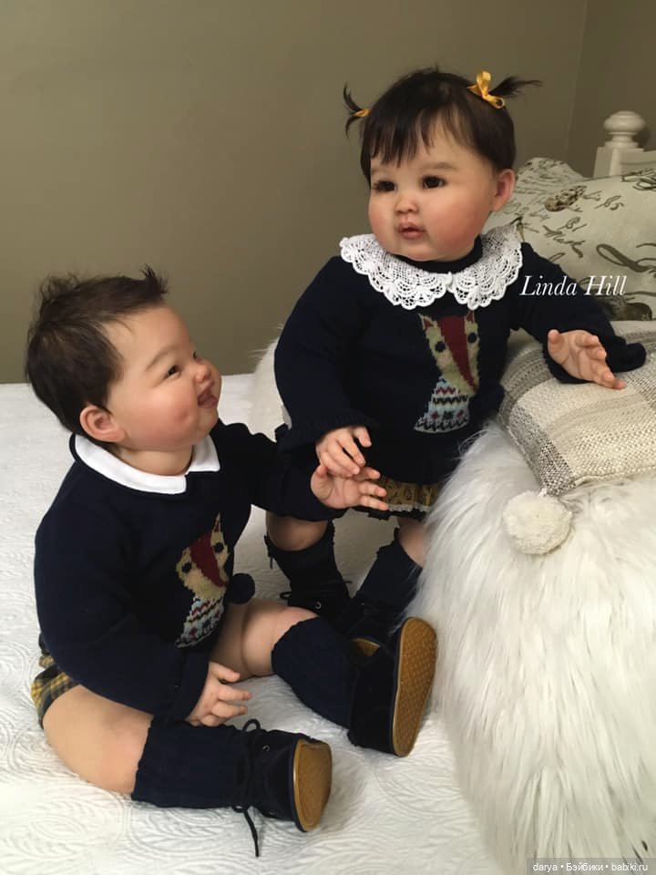 Min-Min и Lin-Lin скульптора Ping Lau, автор прототипа Linda Hill (фото 8)