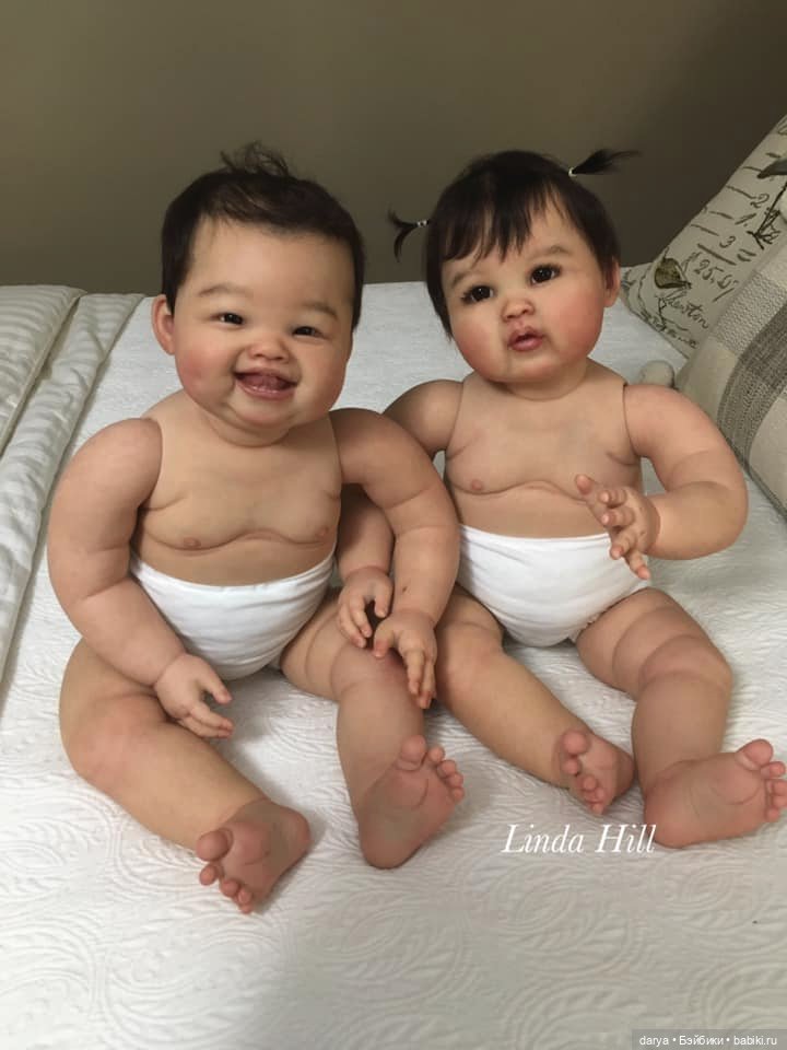 Min-Min и Lin-Lin скульптора Ping Lau, автор прототипа Linda Hill (фото 5)