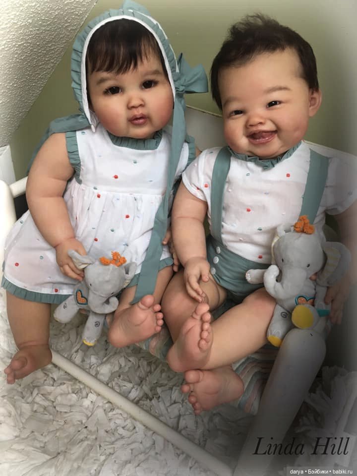 Min-Min и Lin-Lin скульптора Ping Lau, автор прототипа Linda Hill (фото 6)