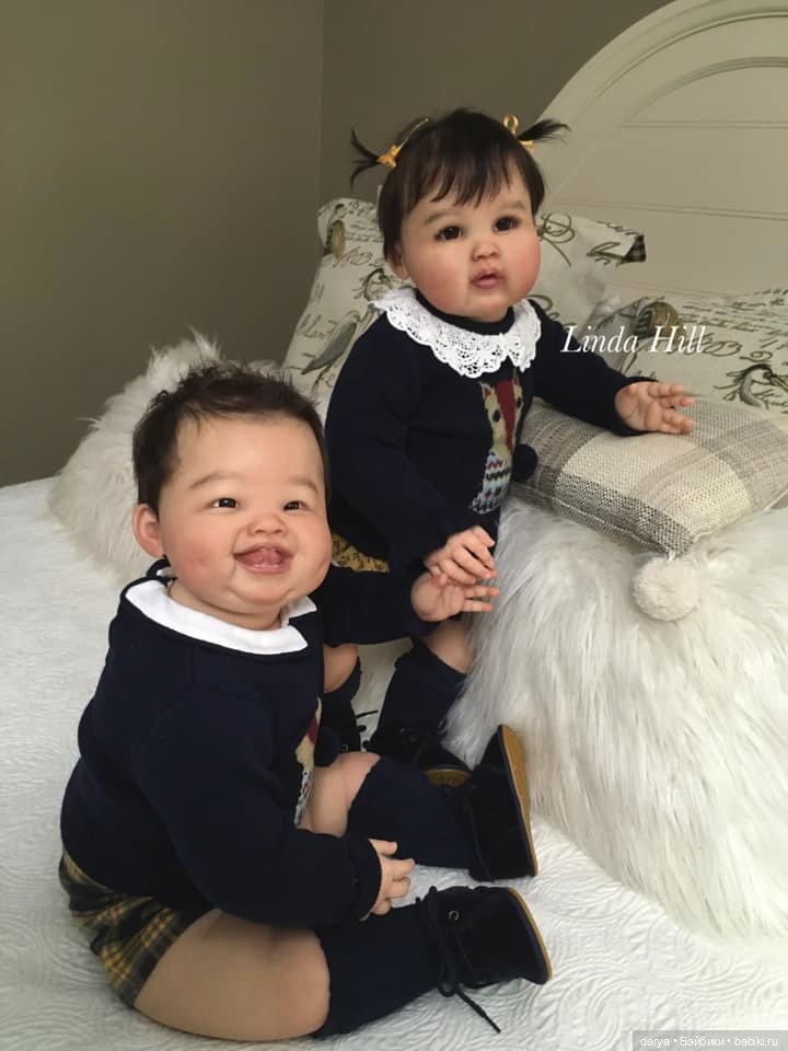 Min-Min и Lin-Lin скульптора Ping Lau, автор прототипа Linda Hill (фото 9)