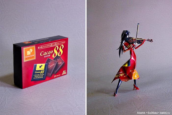 Фигурки из коробок от японского художника Harukiru (фото 3)