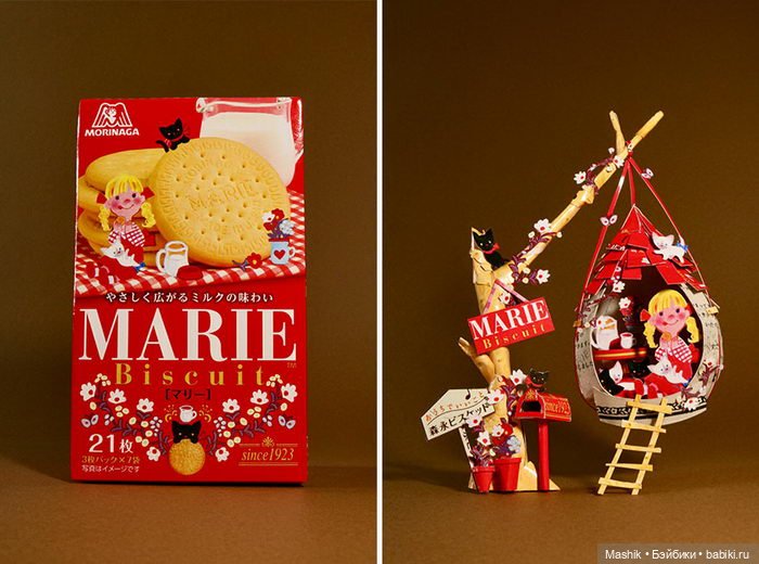 Фигурки из коробок от японского художника Harukiru (фото 9)