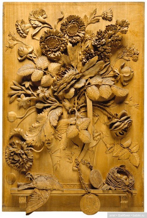 Резьба по дереву Обера-Анри-Жозефа Парента (Aubert-Henri-Joseph Parent)