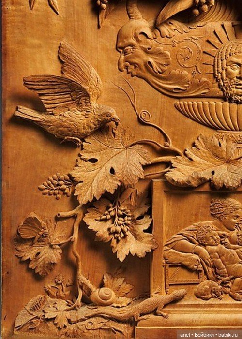 Резьба по дереву Обера-Анри-Жозефа Парента (Aubert-Henri-Joseph Parent) (фото 3)