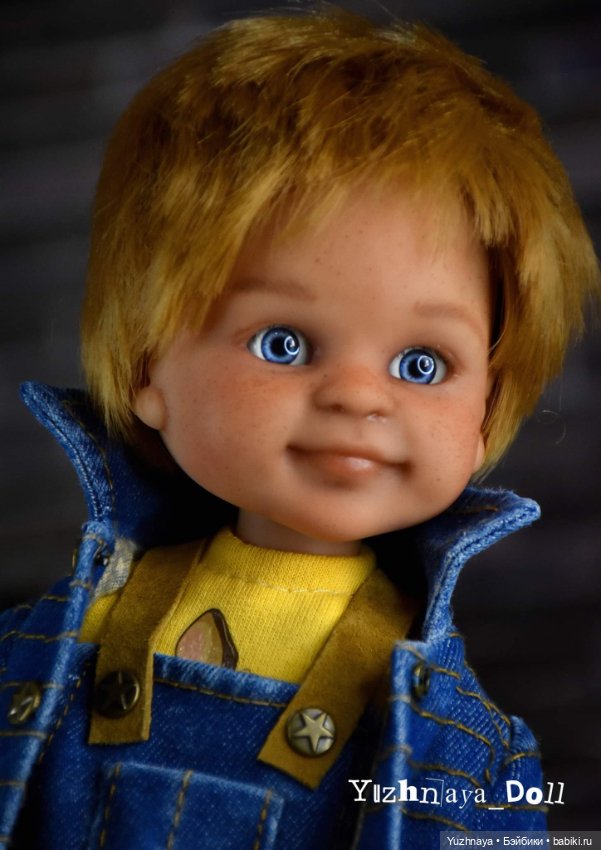 Рыжий забияка — ООАК Paola Reina (Паола Рейна) и испанских кукол: перерисовка (фото 6)