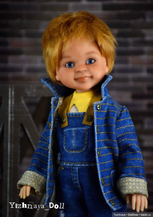 Рыжий забияка — ООАК Paola Reina (Паола Рейна) и испанских кукол: перерисовка (фото 5)