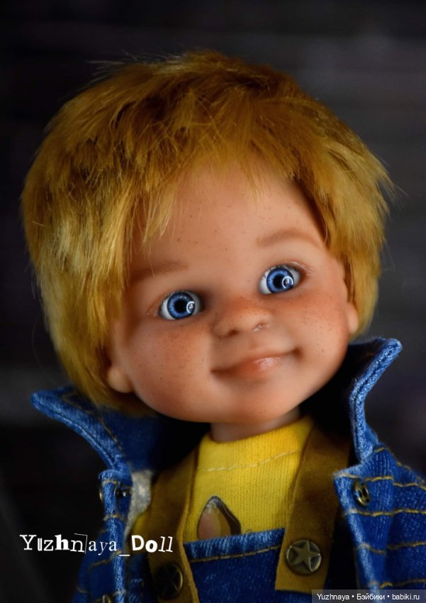 Рыжий забияка — ООАК Paola Reina (Паола Рейна) и испанских кукол: перерисовка (фото 7)
