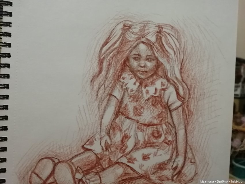 Портреты моих кукол — Рисование и арт: скетчи