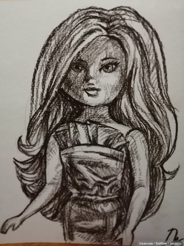 Портреты моих кукол — Рисование и арт: скетчи