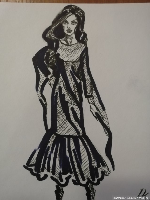 Портреты моих кукол — Рисование и арт: скетчи