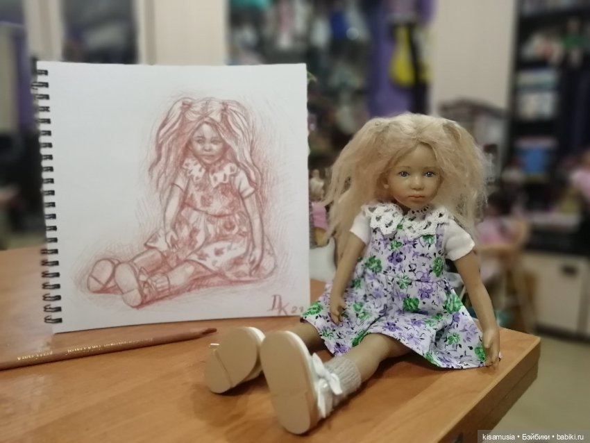 Портреты моих кукол — Рисование и арт: скетчи