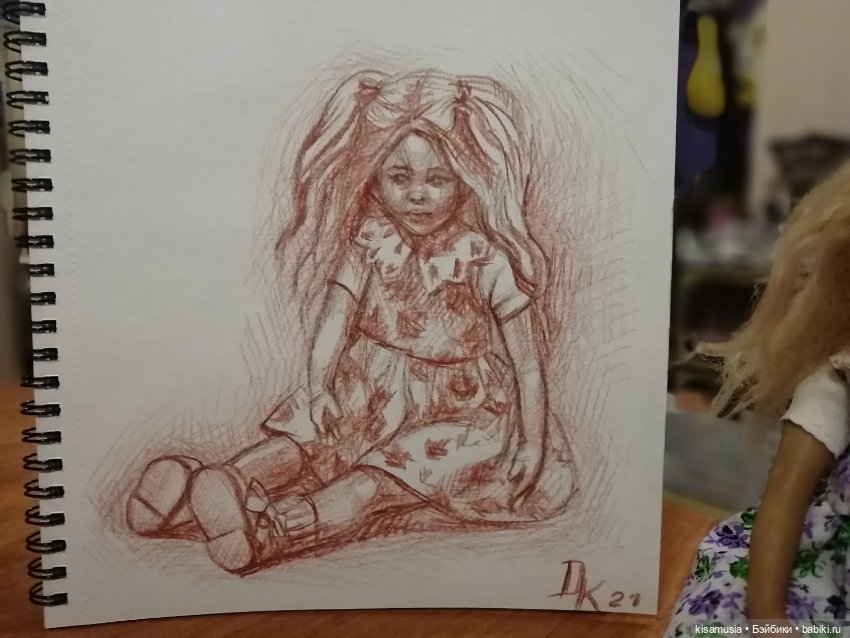 Портреты моих кукол — Рисование и арт: скетчи