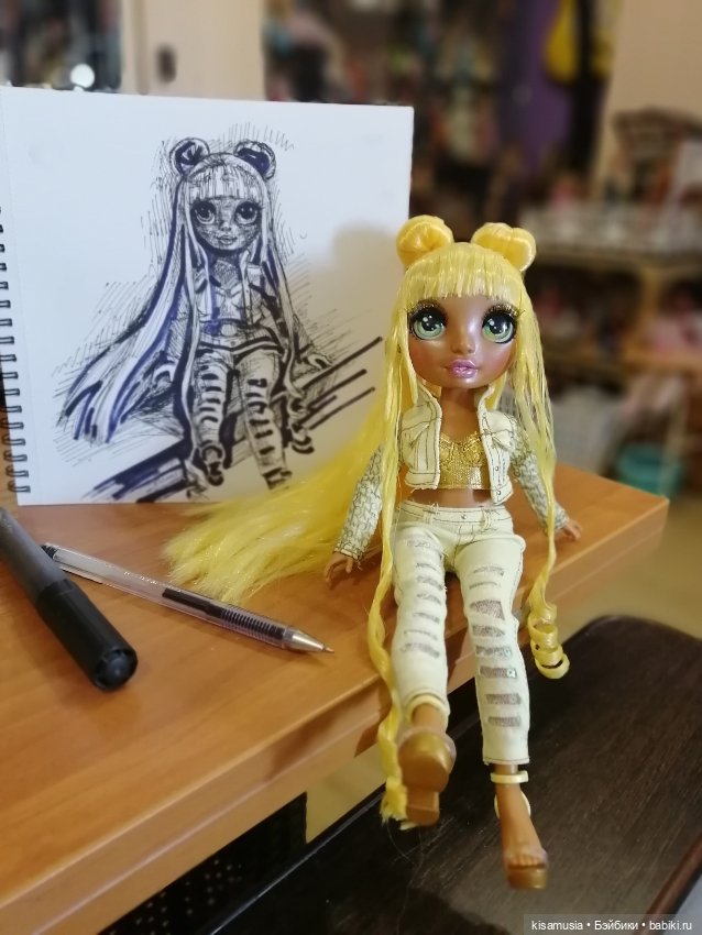 Портреты моих кукол — Рисование и арт: скетчи