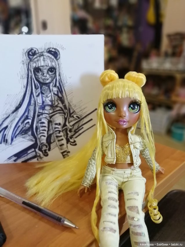Портреты моих кукол — Рисование и арт: скетчи
