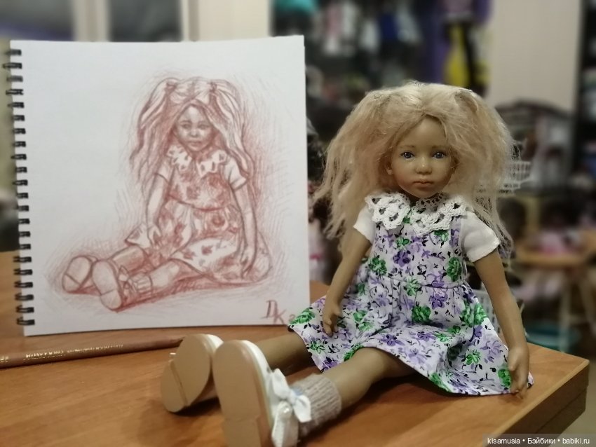 Портреты моих кукол — Рисование и арт: скетчи