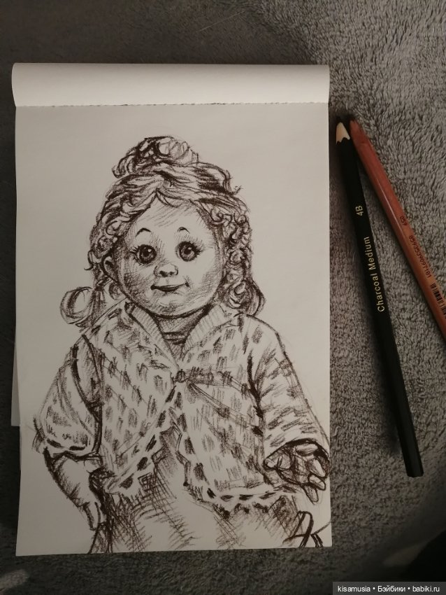 Портреты моих кукол — Рисование и арт: скетчи