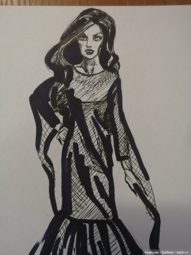 Портреты моих кукол — Рисование и арт: скетчи