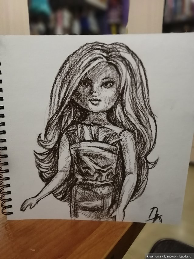 Портреты моих кукол — Рисование и арт: скетчи