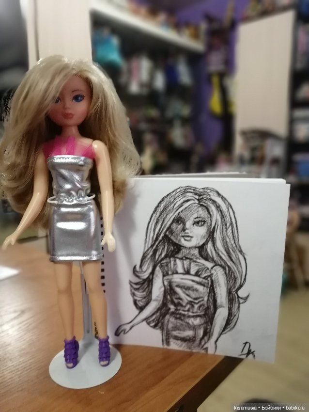 Портреты моих кукол — Рисование и арт: скетчи