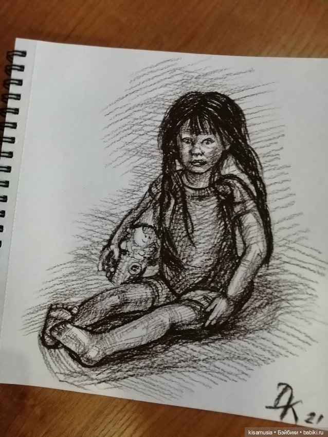 Портреты моих кукол — Рисование и арт: скетчи (фото 9)