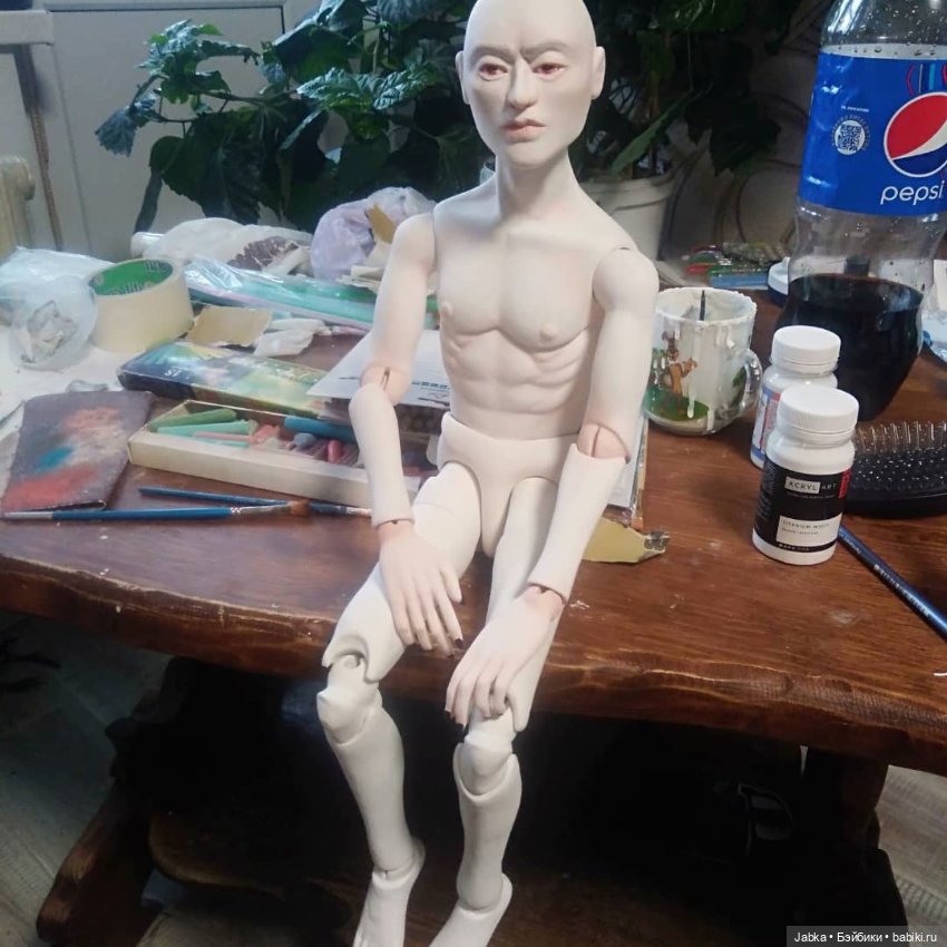 Ну, почти — Авторские шарнирные куклы своими руками: лепка (фото 2)
