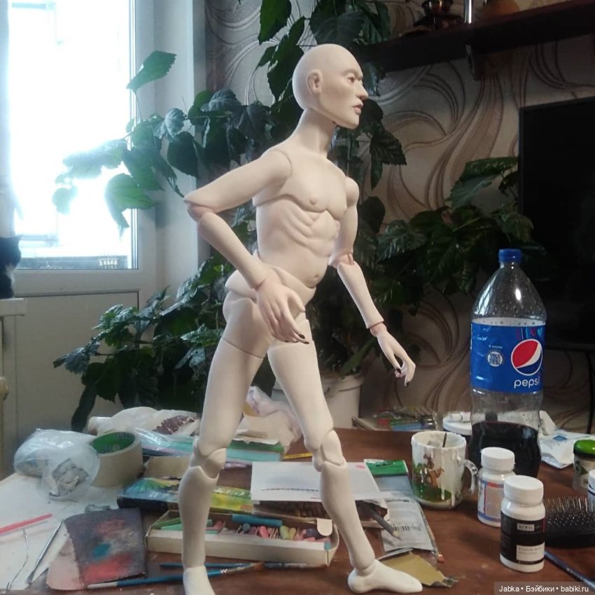 Ну, почти — Авторские шарнирные куклы своими руками: лепка (фото 5)