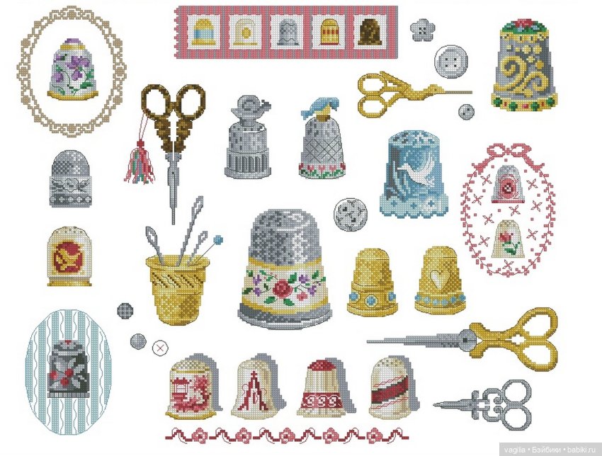 Вышивка для рукодельных шкатулок, коробок,мешочков сумочек и просто панно (фото 6)