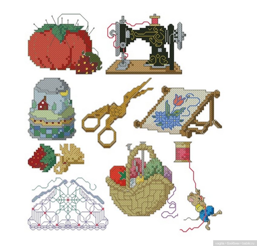 Вышивка для рукодельных шкатулок, коробок,мешочков сумочек и просто панно